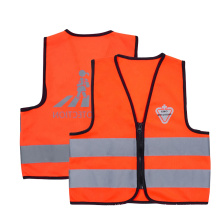 Custom Hi-VIS School Orange Reflective Kids Safety Vests
